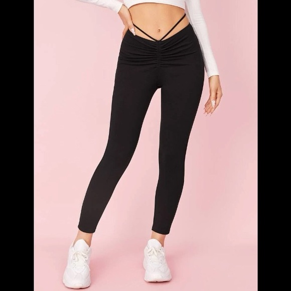 SHEIN Pants - Shein | leggings with tie in the back size small